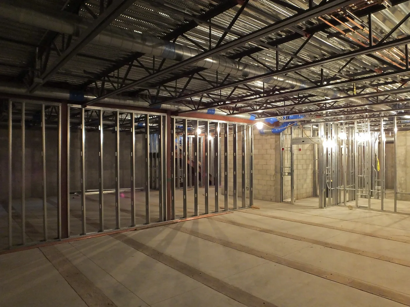 Pritzlaff Conservation Center Construction, looking southeast across Herbarium area