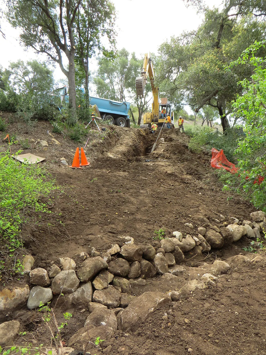 Sewer work