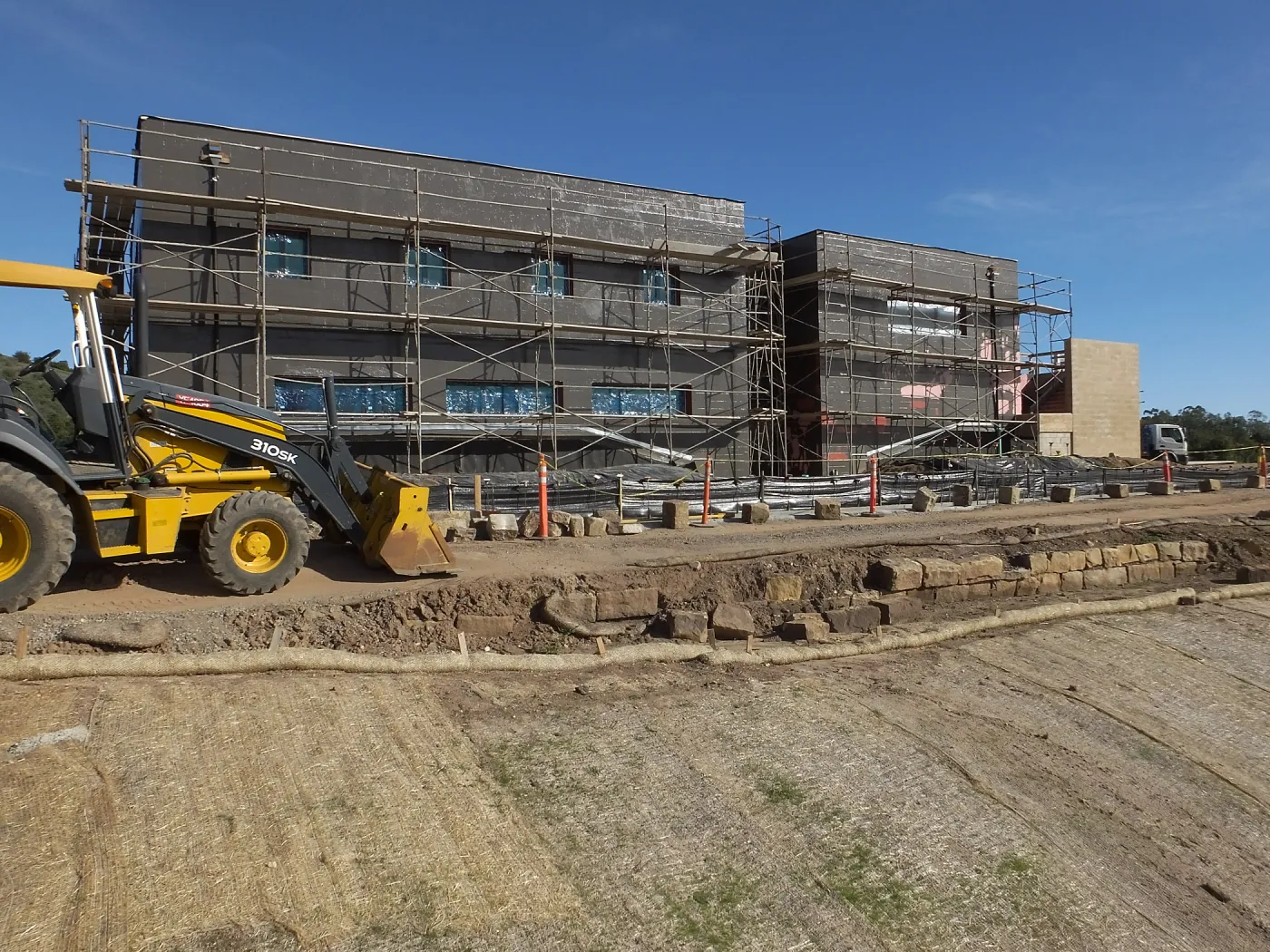 Pritzlaff Conservation Center Construction, west face
