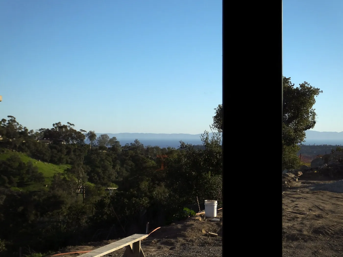 View towards Channel Islands from Pritzlaff Conservation Center Exhibit Room