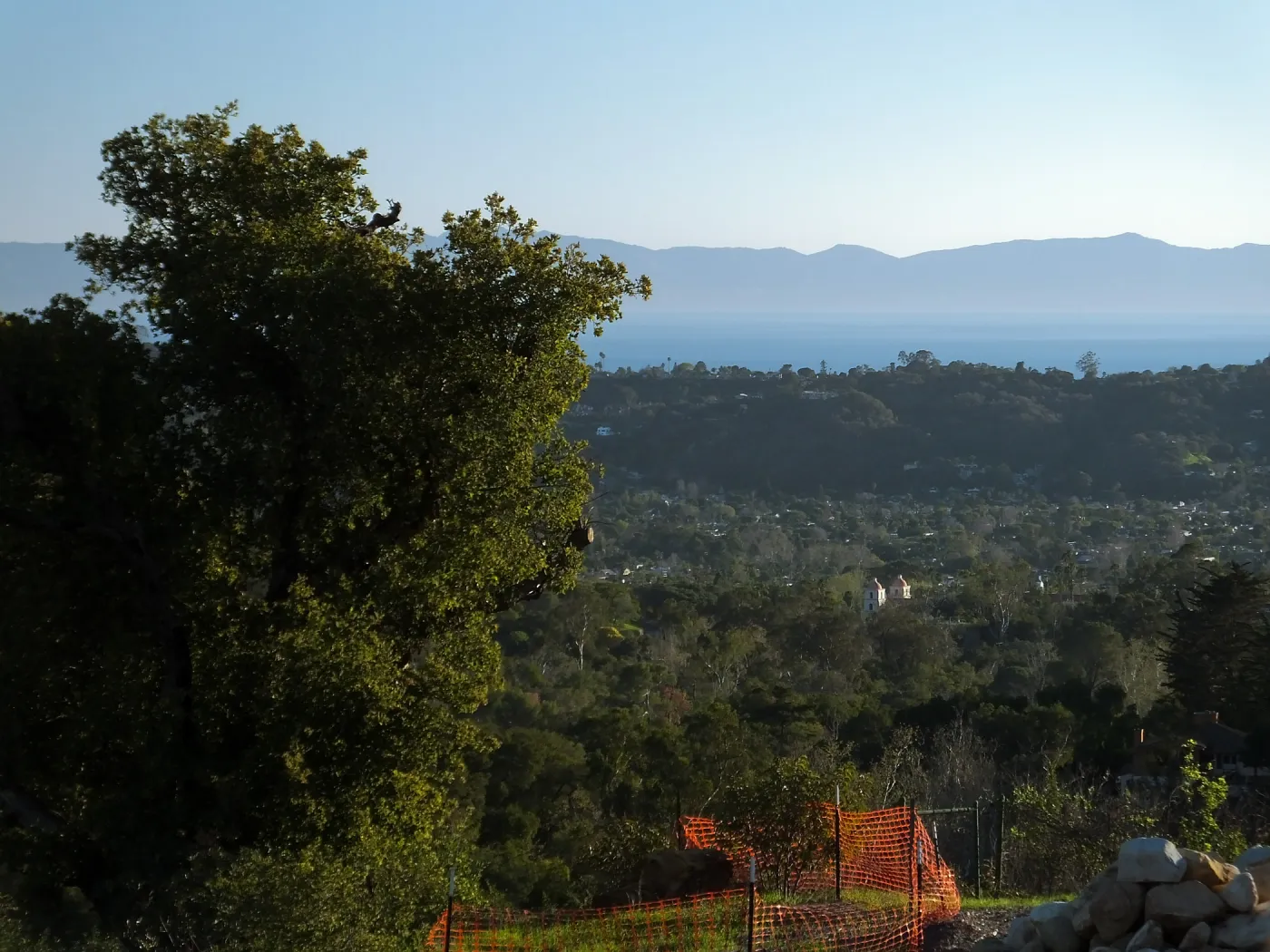 View of Channel Islands from Pritzlaff Conservation Center Deck