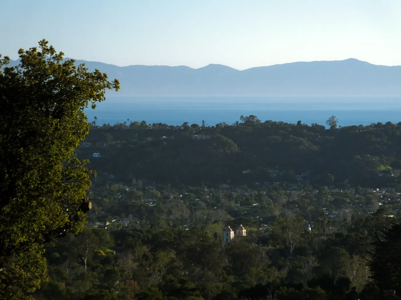 View of Channel Islands from Pritzlaff Conservation Center Deck