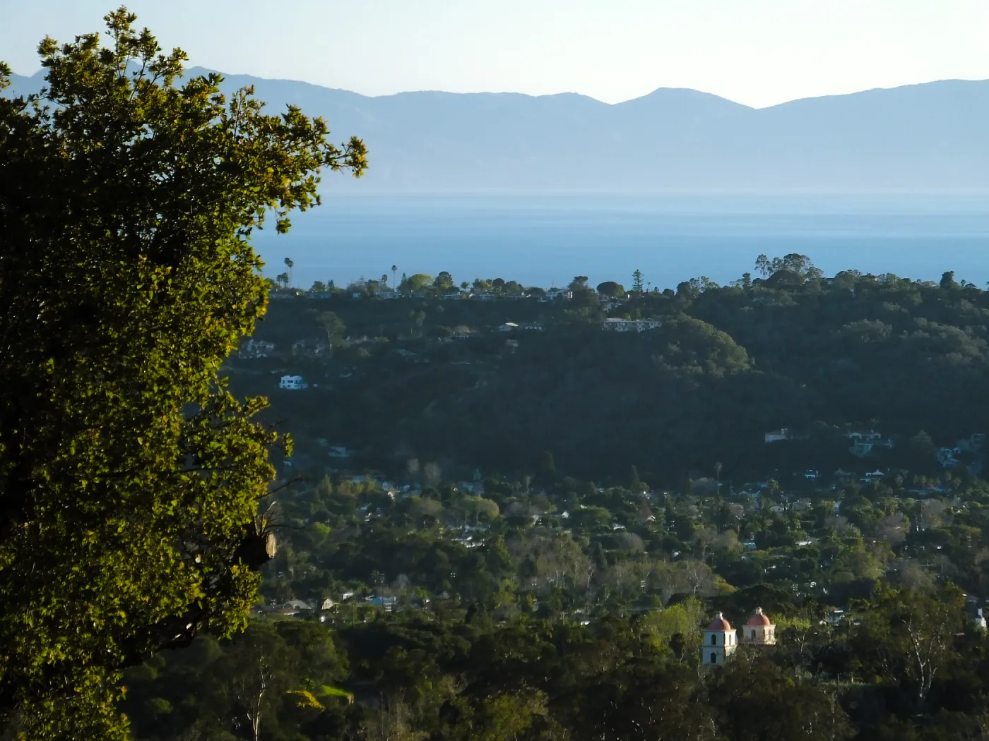 View of Channel Islands from Pritzlaff Conservation Center Deck