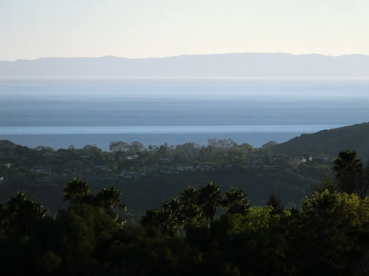 View of Channel Islands from Pritzlaff Conservation Center Deck