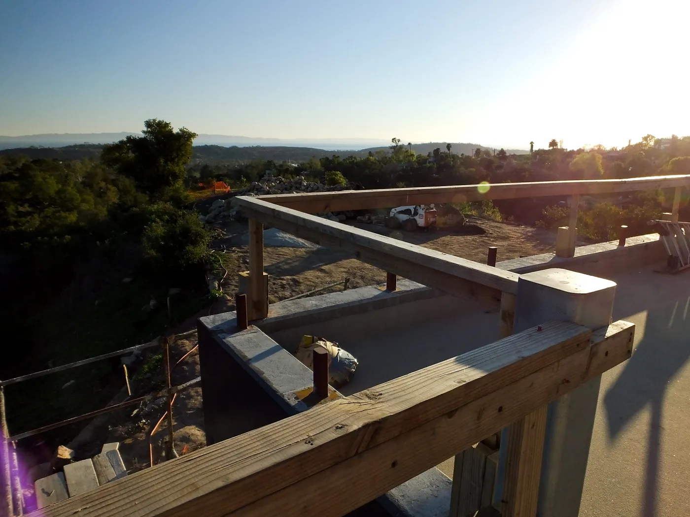 View of Channel Islands from Pritzlaff Conservation Center Deck