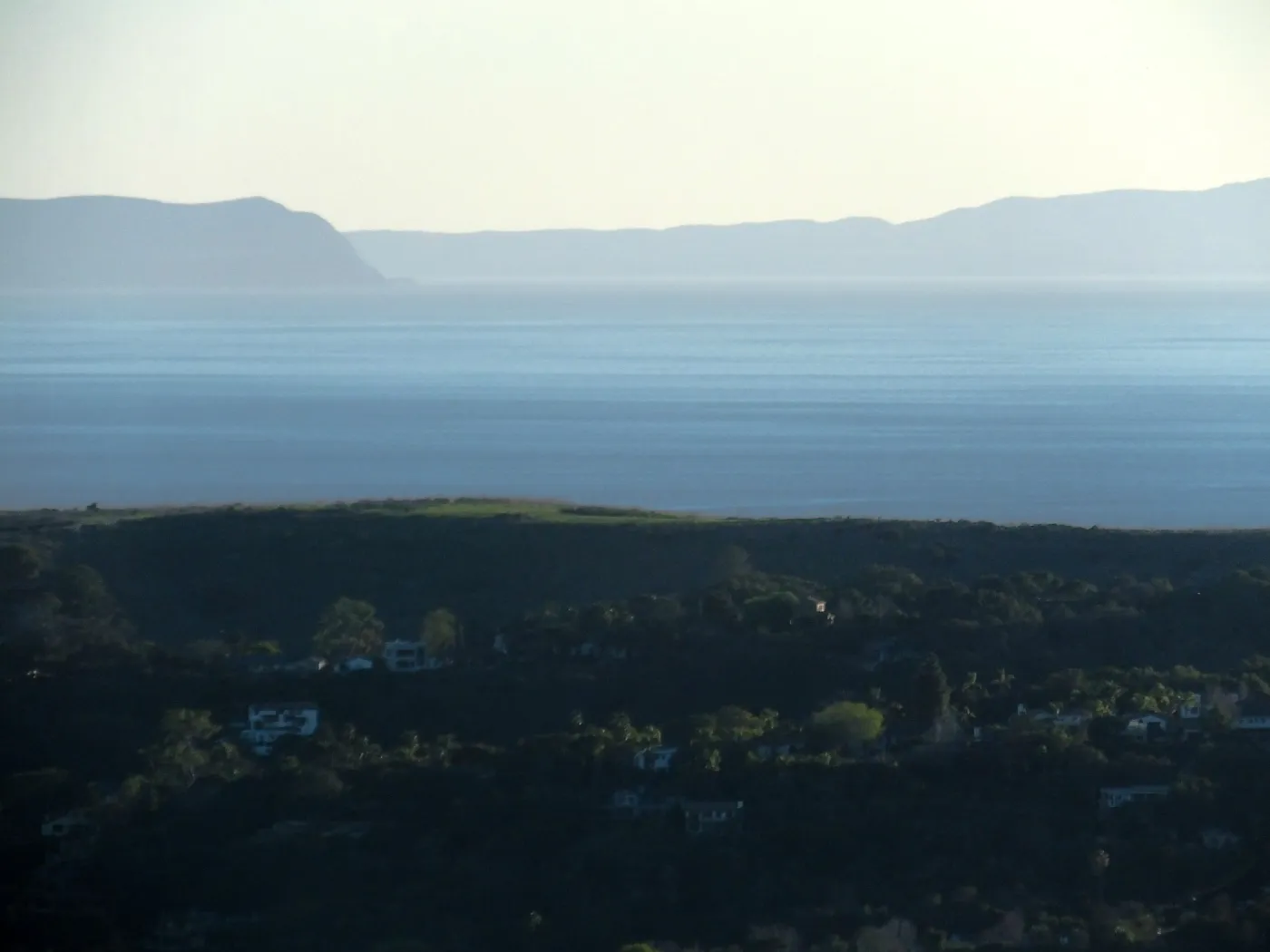 View of Channel Islands from Pritzlaff Conservation Center Deck
