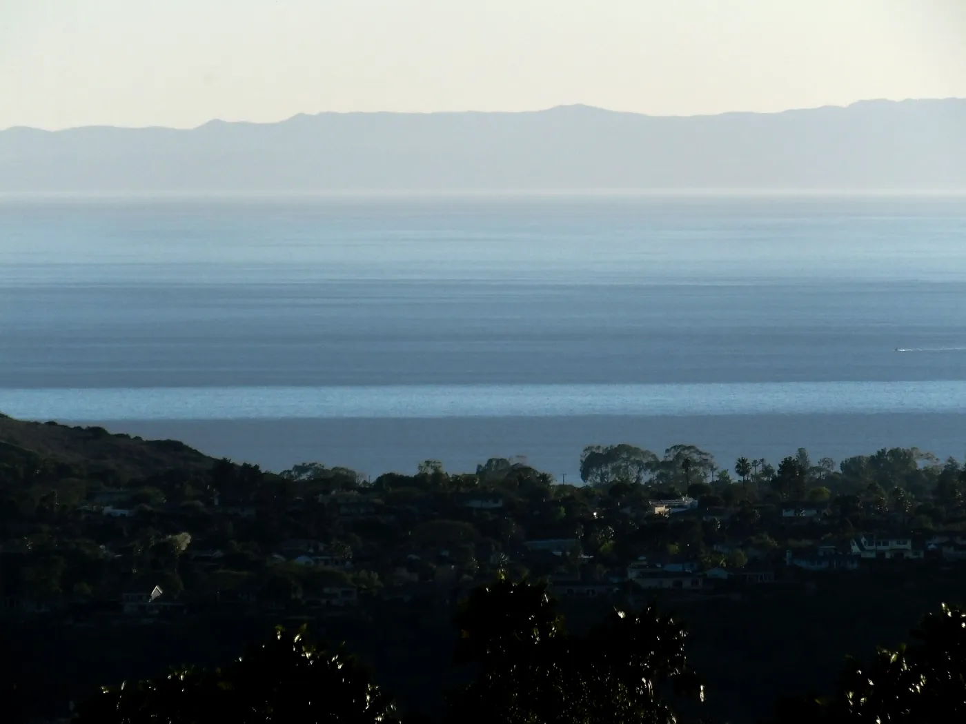 View of Channel Islands from Pritzlaff Conservation Center Deck