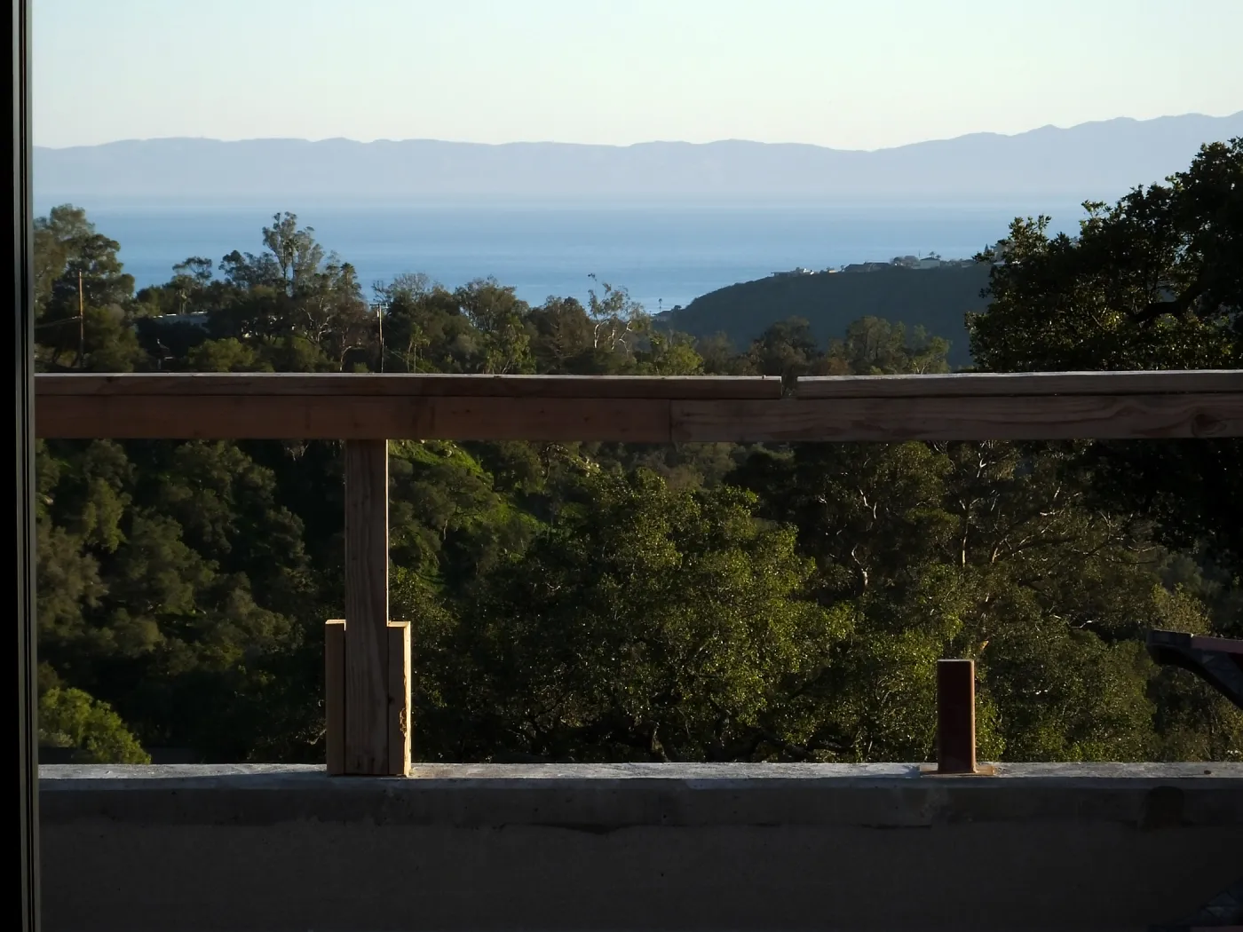 View of Channel Islands from Pritzlaff Conservation Center Deck