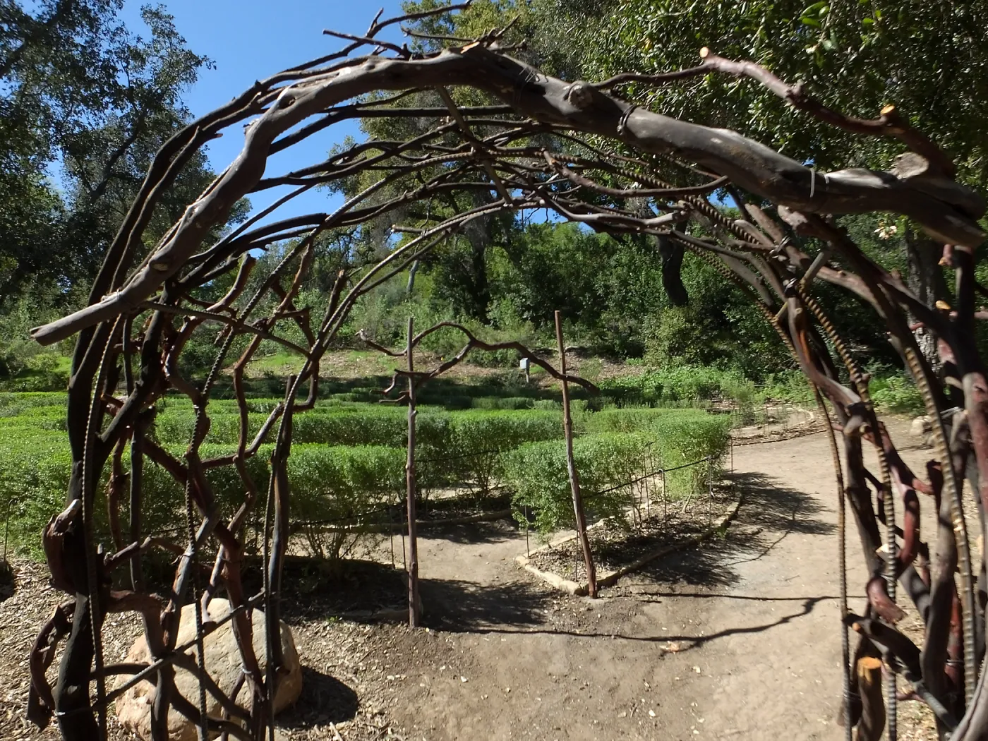 Entry Arches, Centennial Maze