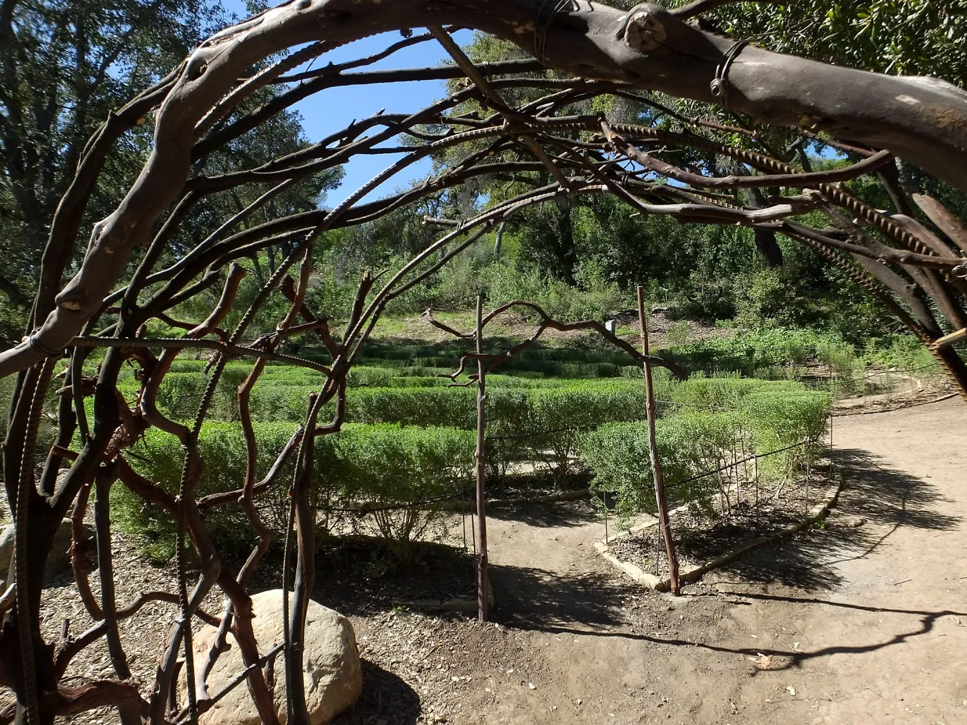 Entry Arches, Centennial Maze