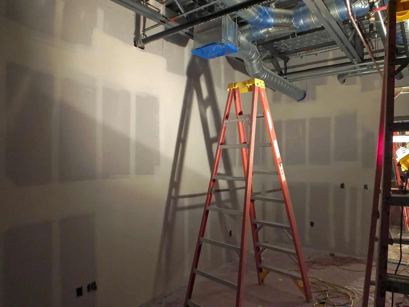 Pritzlaff Conservation Center Construction, looking northeast across Seed Bank/Herbarium area