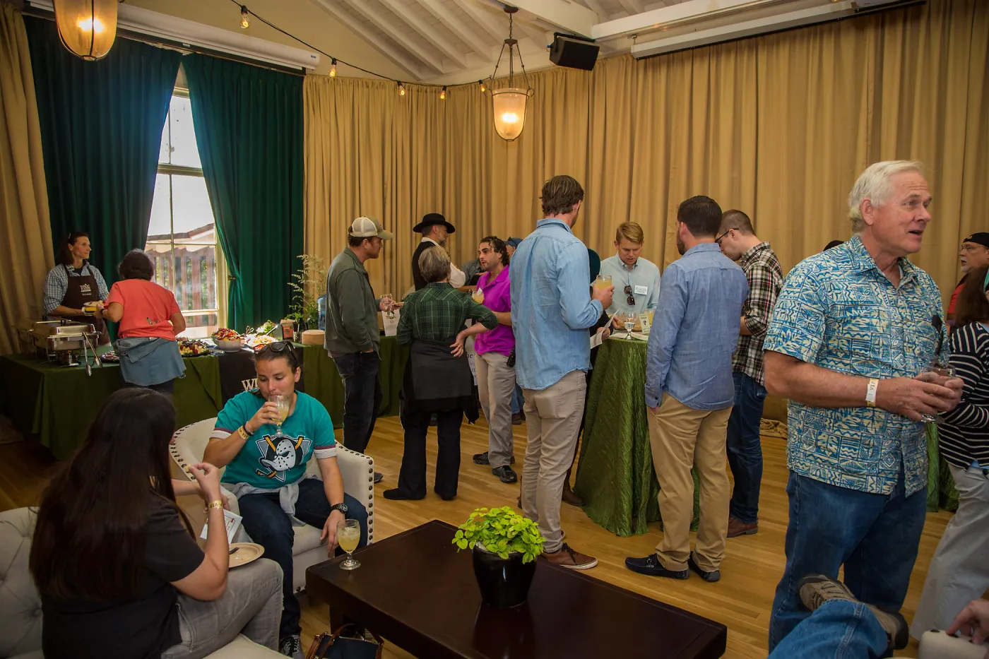 2016 Santa Barbara Beer Garden Event, VIP lounge