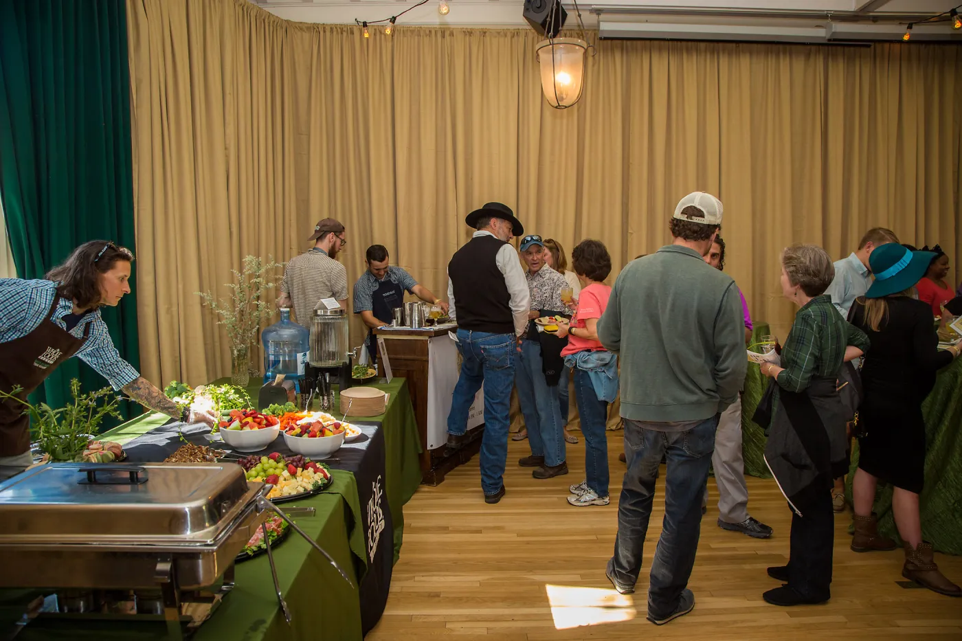 2016 Santa Barbara Beer Garden Event, VIP Lounge refreshments