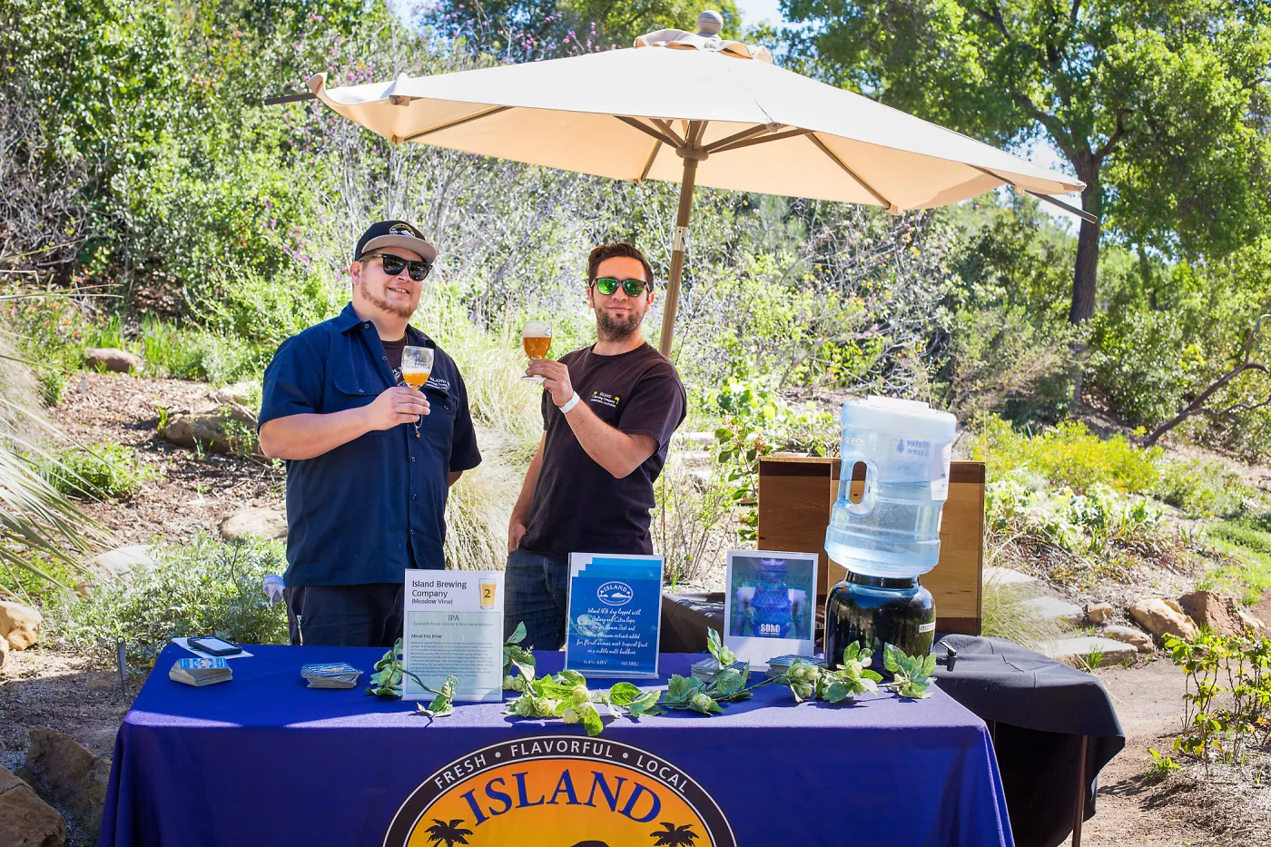 2016 Santa Barbara Beer Garden Event, Island Brewing Co