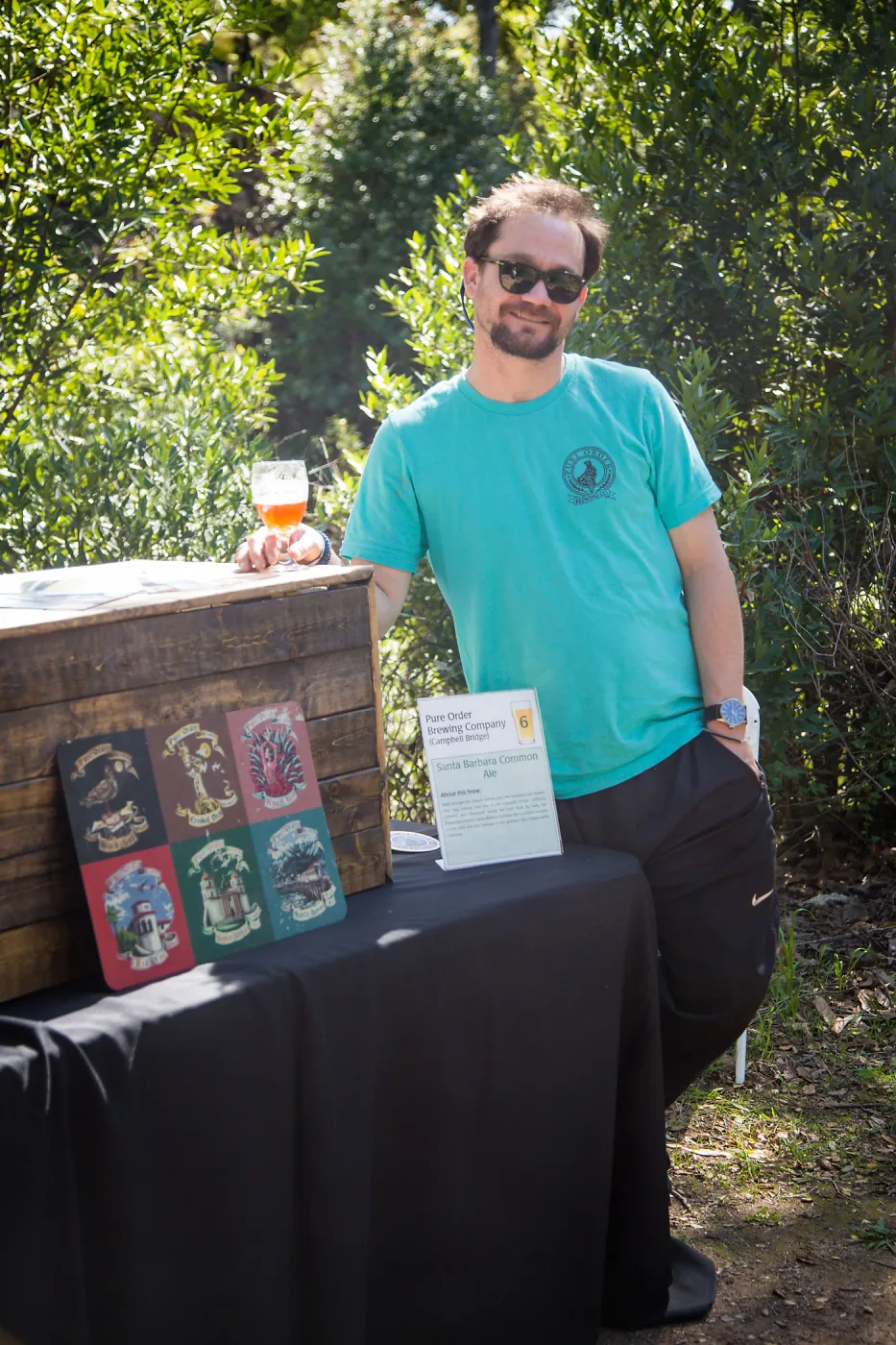 2016 Santa Barbara Beer Garden Event, Pure Order Brewing