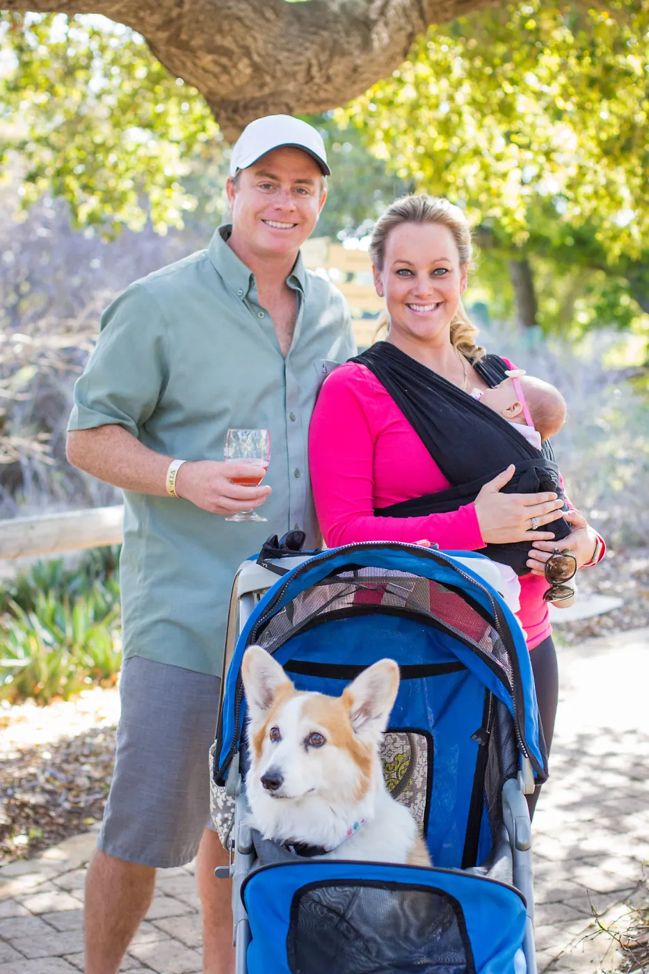 2016 Santa Barbara Beer Garden Event, Jess Parker, Robyn Parker