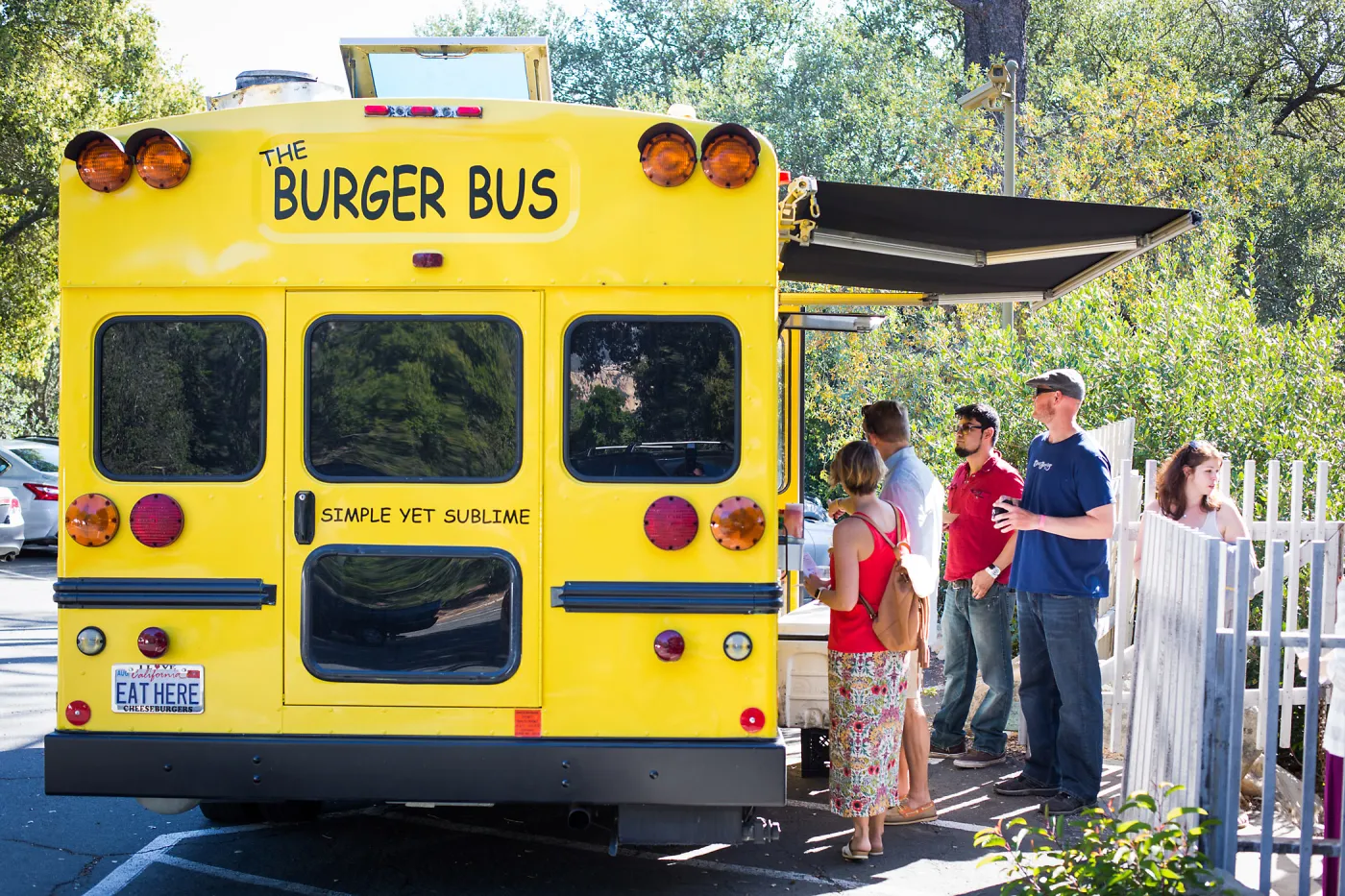 2016 Santa Barbara Beer Garden Event, Burger Bus