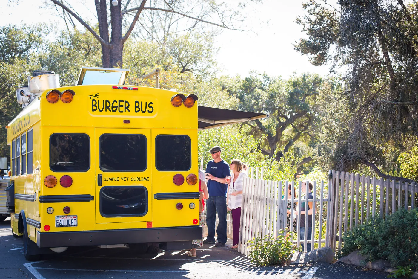 2016 Santa Barbara Beer Garden Event, Burger Bus