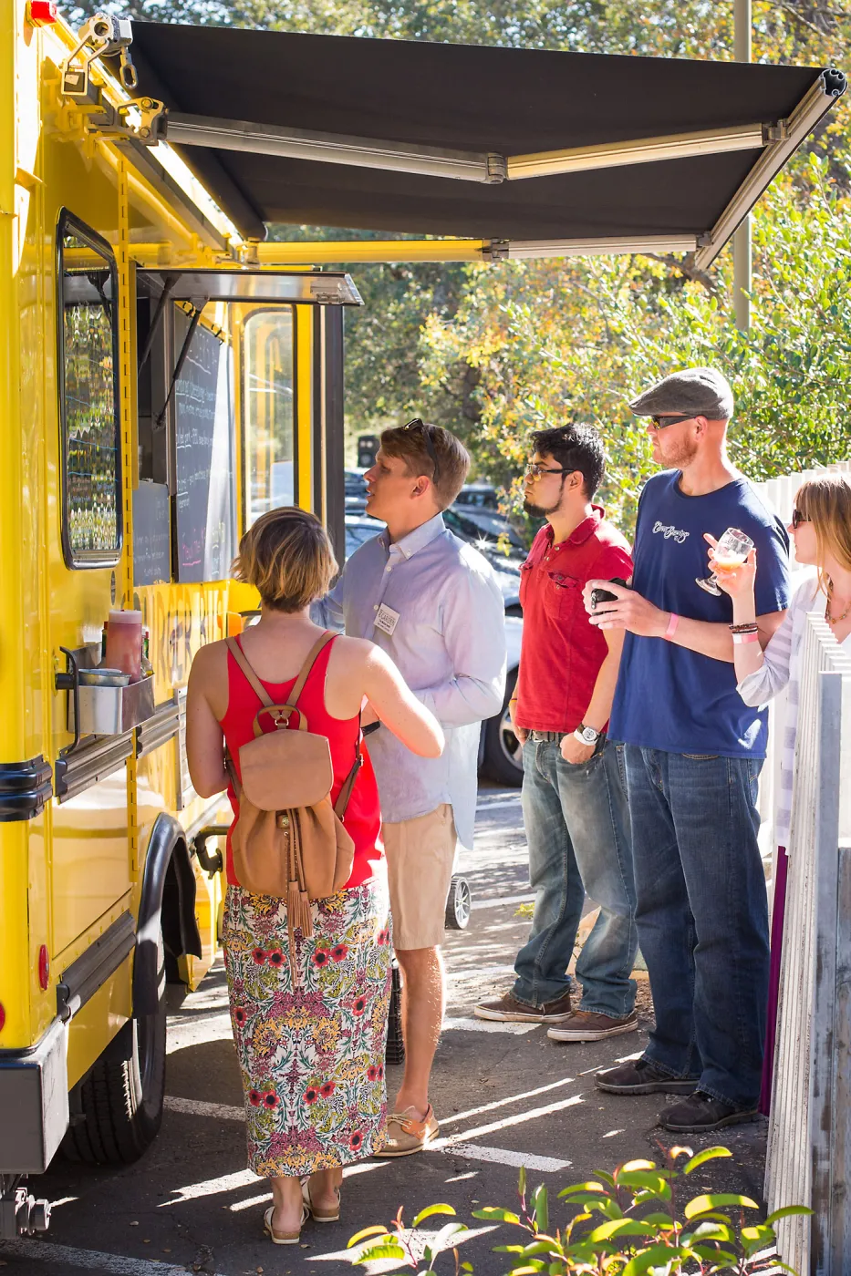 2016 Santa Barbara Beer Garden Event, Burger Bus