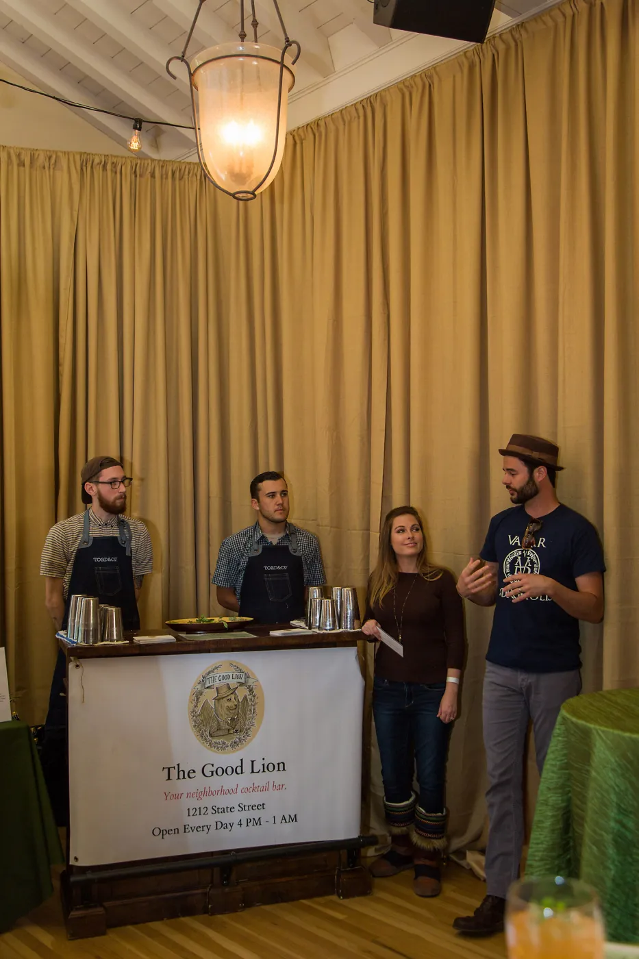 2016 Santa Barbara Beer Garden Event, VIP Lounge, The Good Lion