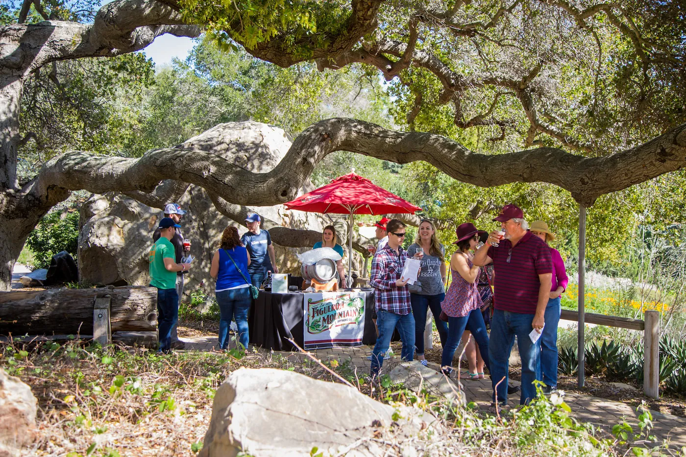 2016 Santa Barbara Beer Garden Event, Figueroa Mountain Brewery