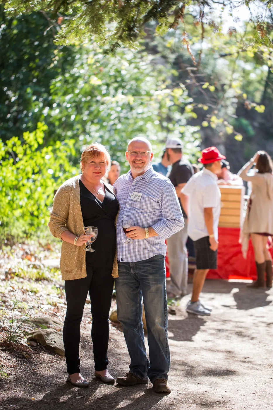 2016 Santa Barbara Beer Garden Event, Pamme Mickelson, Steve Windhager
