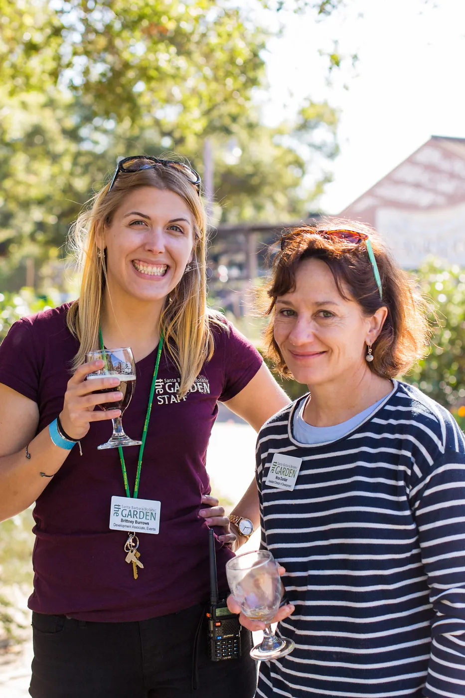 2016 Santa Barbara Beer Garden Event, Brittney Burrows, Nina Dunbar