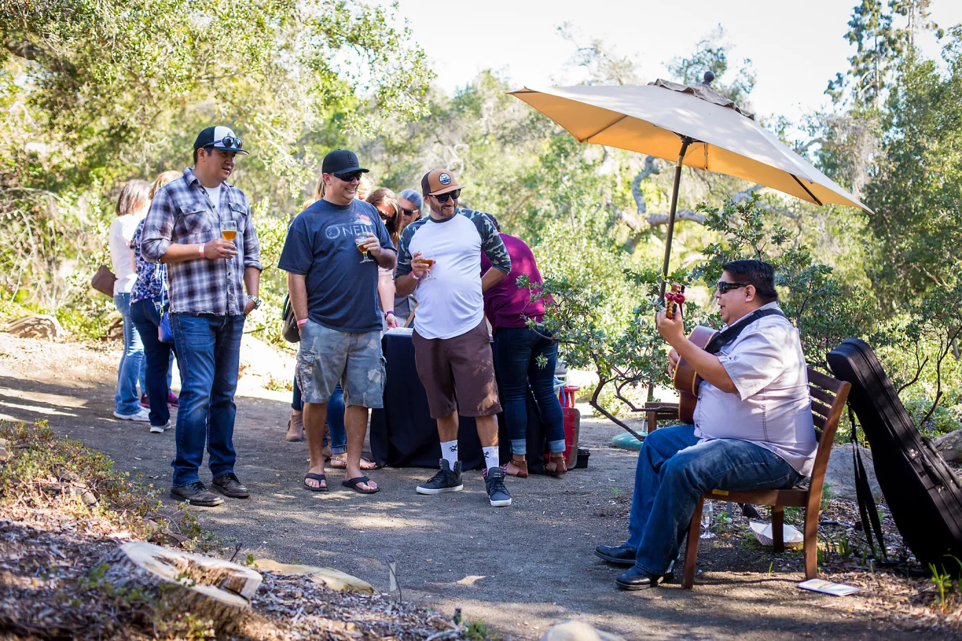 2016 Santa Barbara Beer Garden Event, Anthony Ybarra