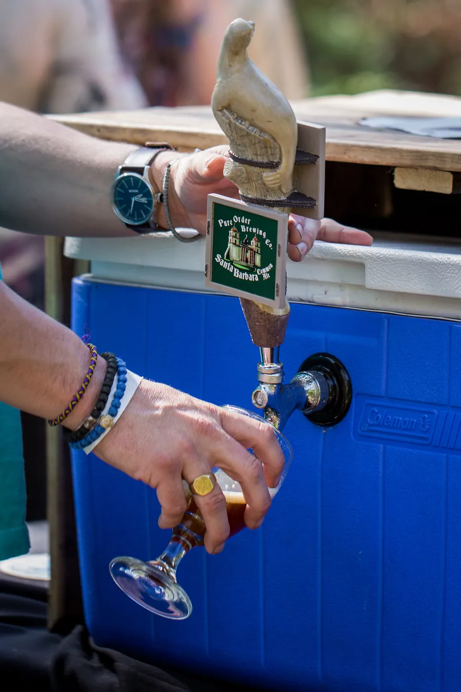 2016 Santa Barbara Beer Garden Event, Pure Order Brewing