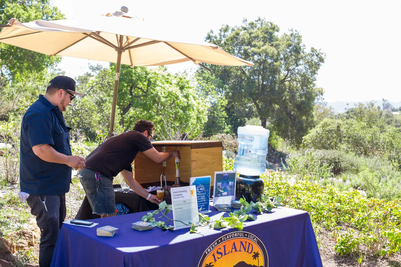 2016 Santa Barbara Beer Garden Event, Island Brewery