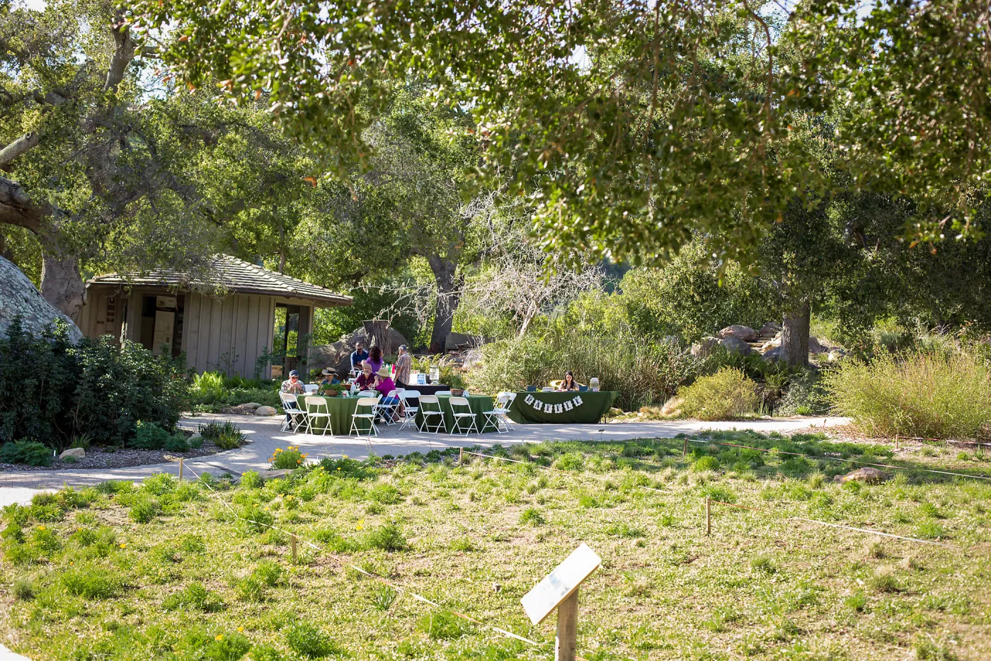2016 Santa Barbara Beer Garden Event, raffle table