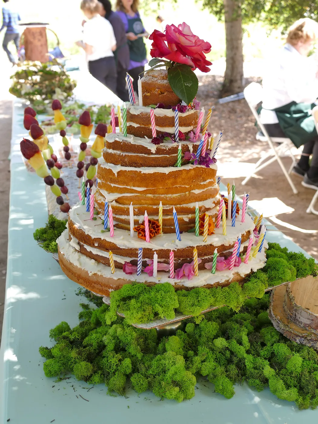 Garden Club of Santa Barbara Centennial Birthday Meeting, Birthday cake