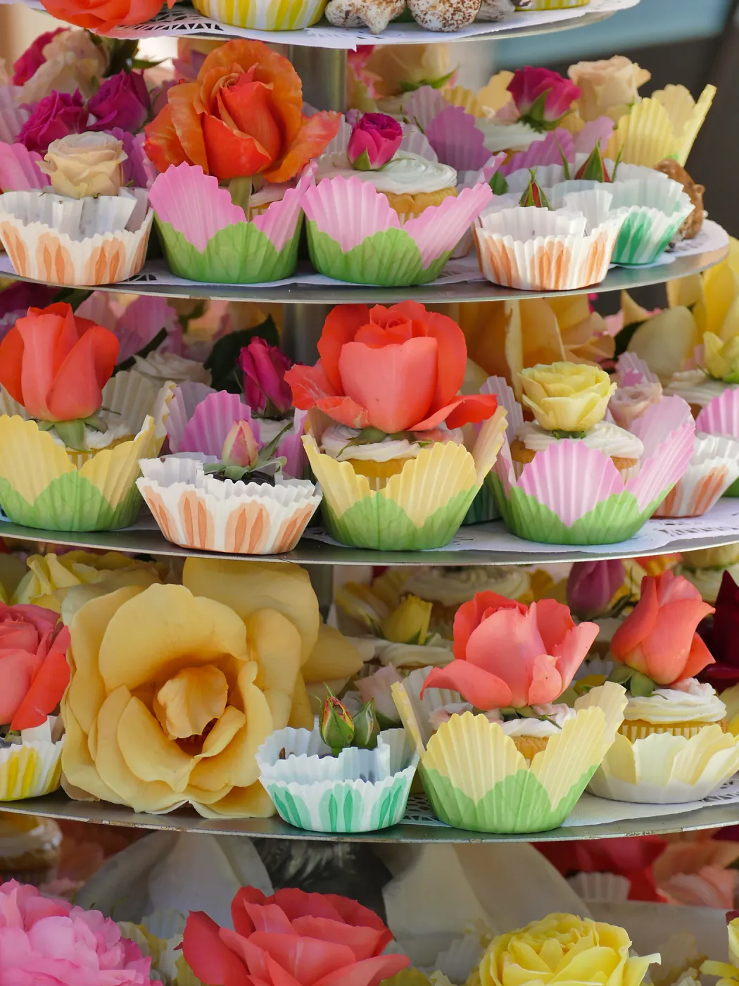 Garden Club of Santa Barbara Centennial Birthday Meeting, Birthday cupcakes