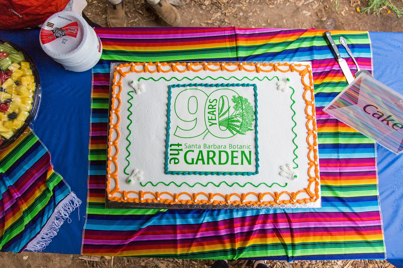 Members Picnic 2016, Day 2, 90th birthday cake