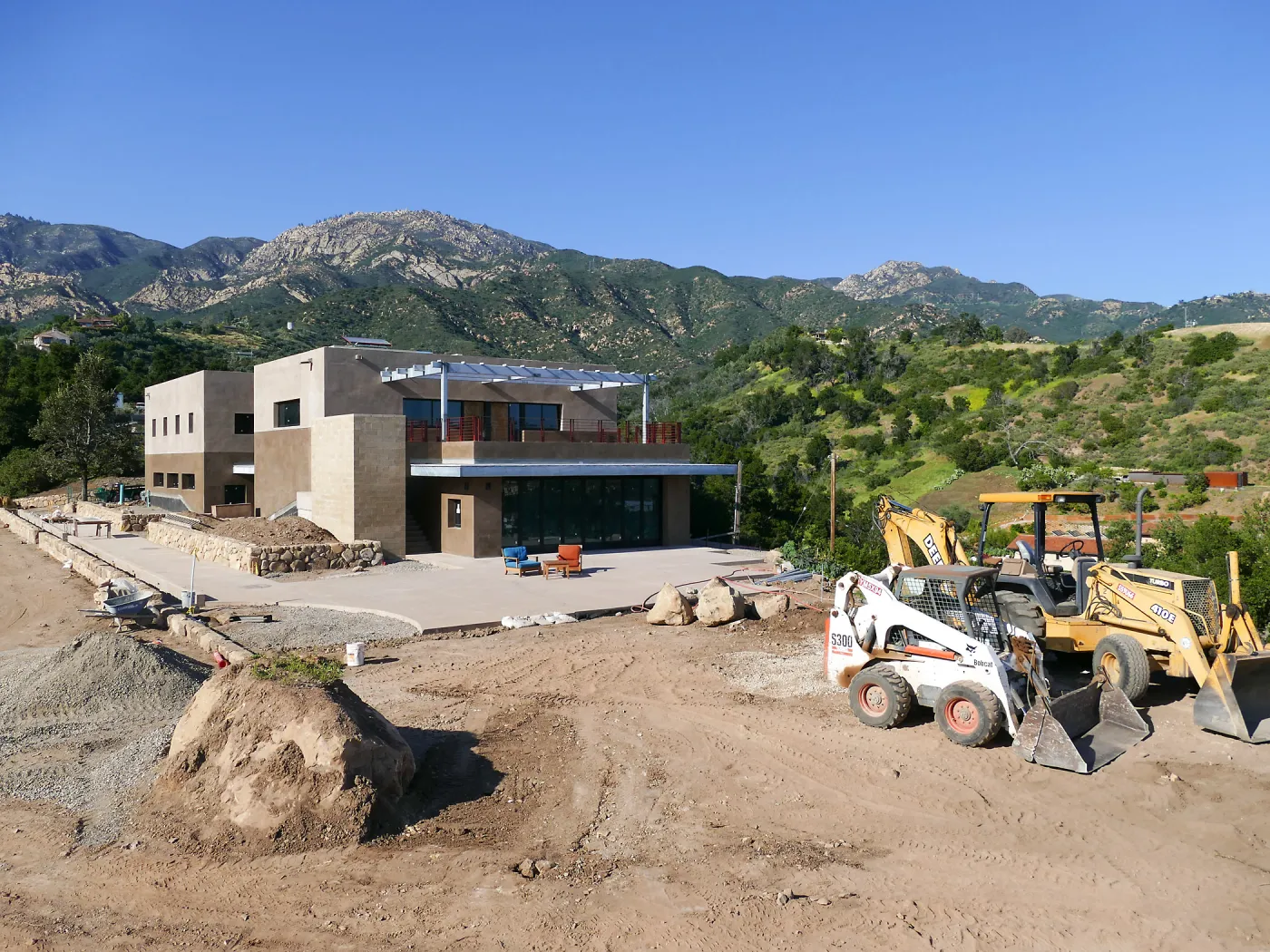 Pritzlaff Conservation Center Construction, Exterior looking northeast