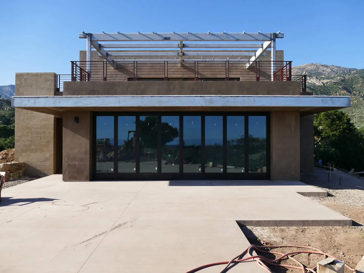 Pritzlaff Conservation Center Construction, south wall