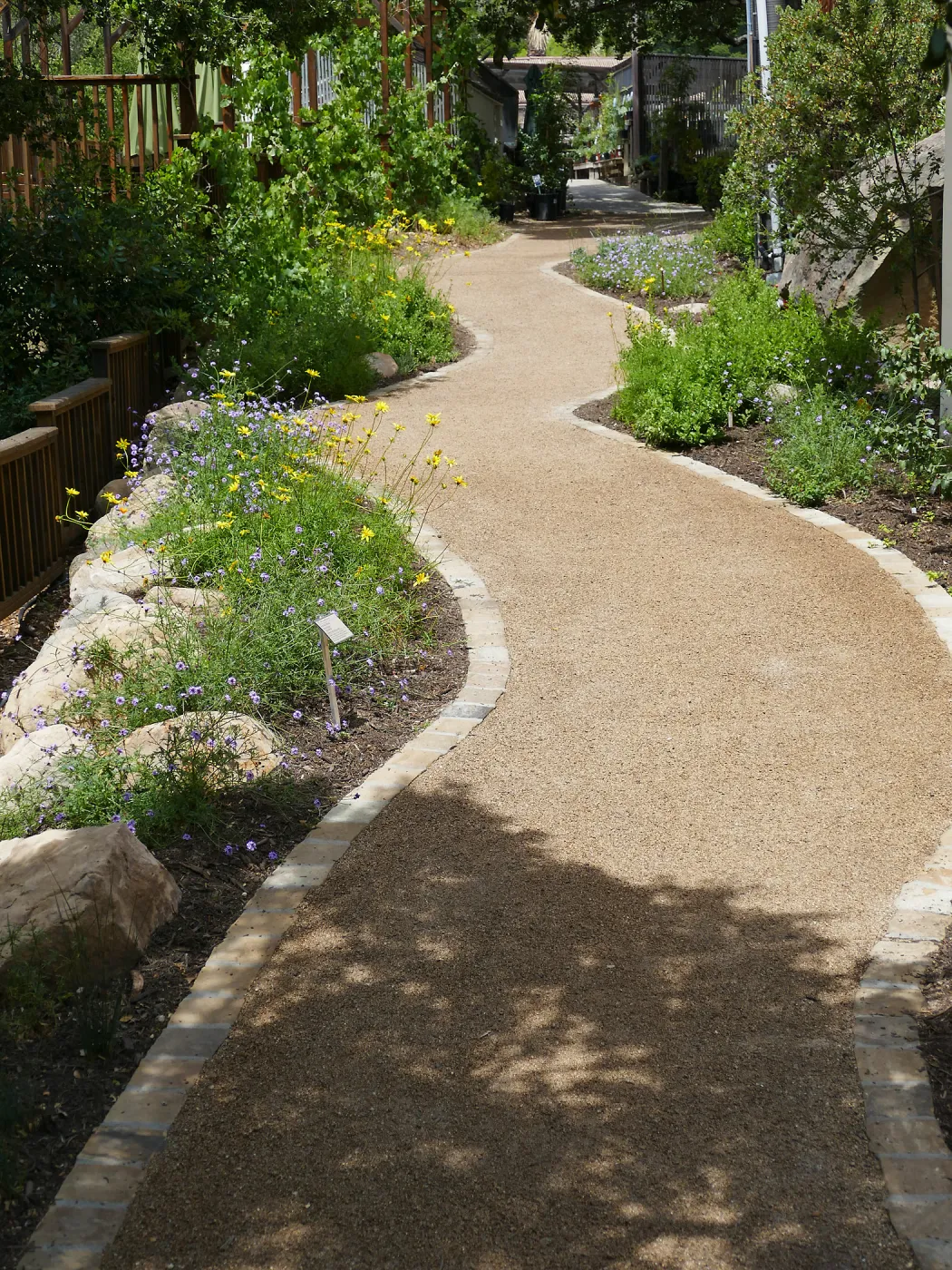 Home Demonstration Garden Renovation, Eco-Pave path west of Herbarium