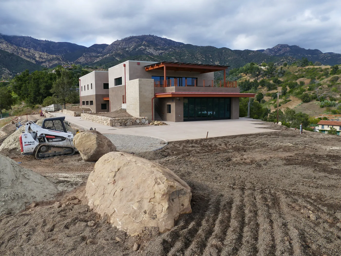 Pritzlaff Conservation Center Construction, Exterior looking northeast