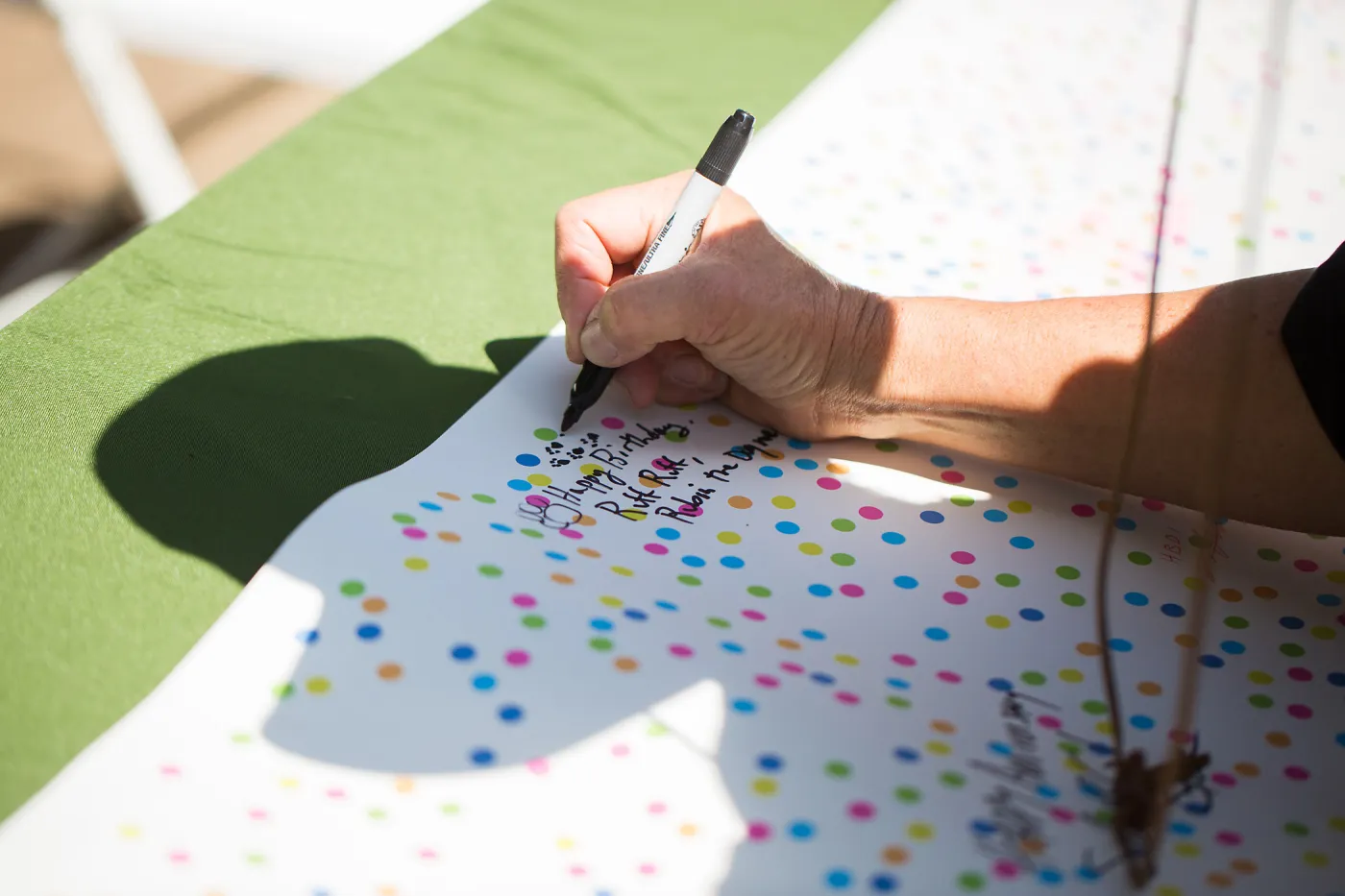 Cultivating the Wild: Native Gardens Tour and 90th Birthday Celebration, birthday card signing