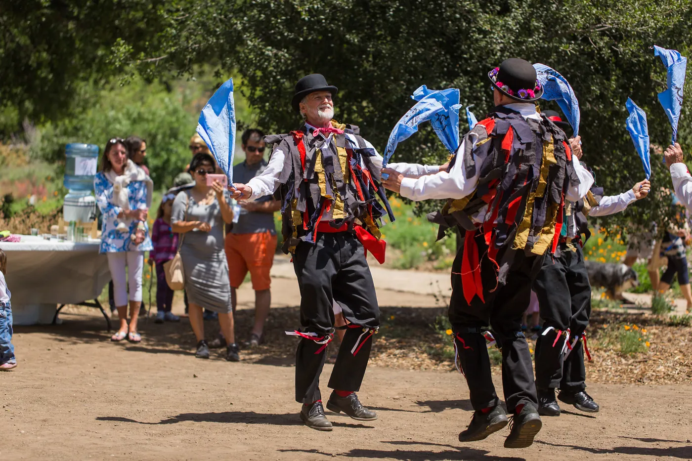 Cultivating the Wild: Native Gardens Tour and 90th Birthday Celebration, Pacific Sword Co. Morris Dancing