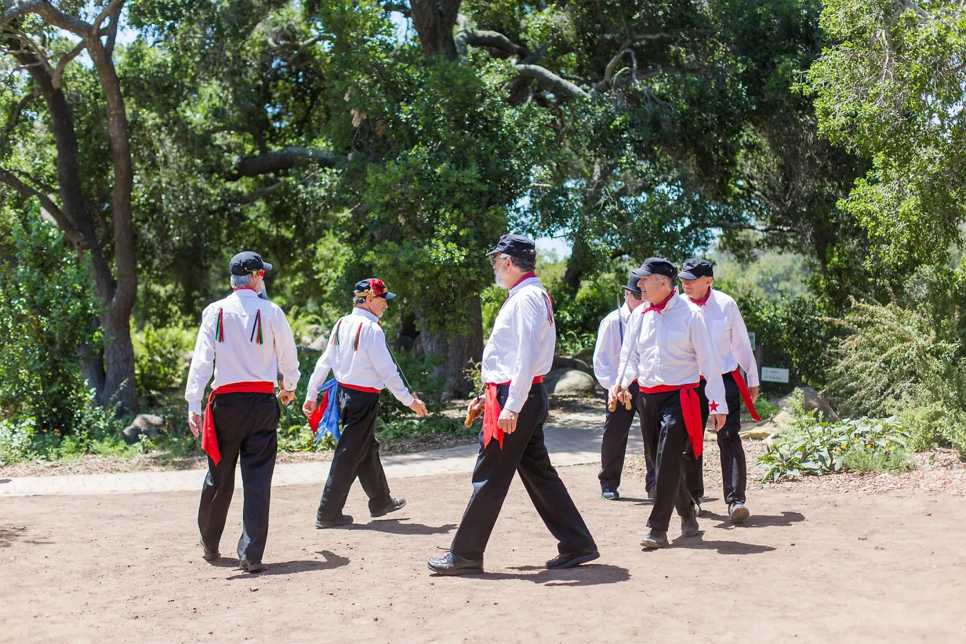 Cultivating the Wild: Native Gardens Tour and 90th Birthday Celebration, Pacific Sword Co. Morris Dancing