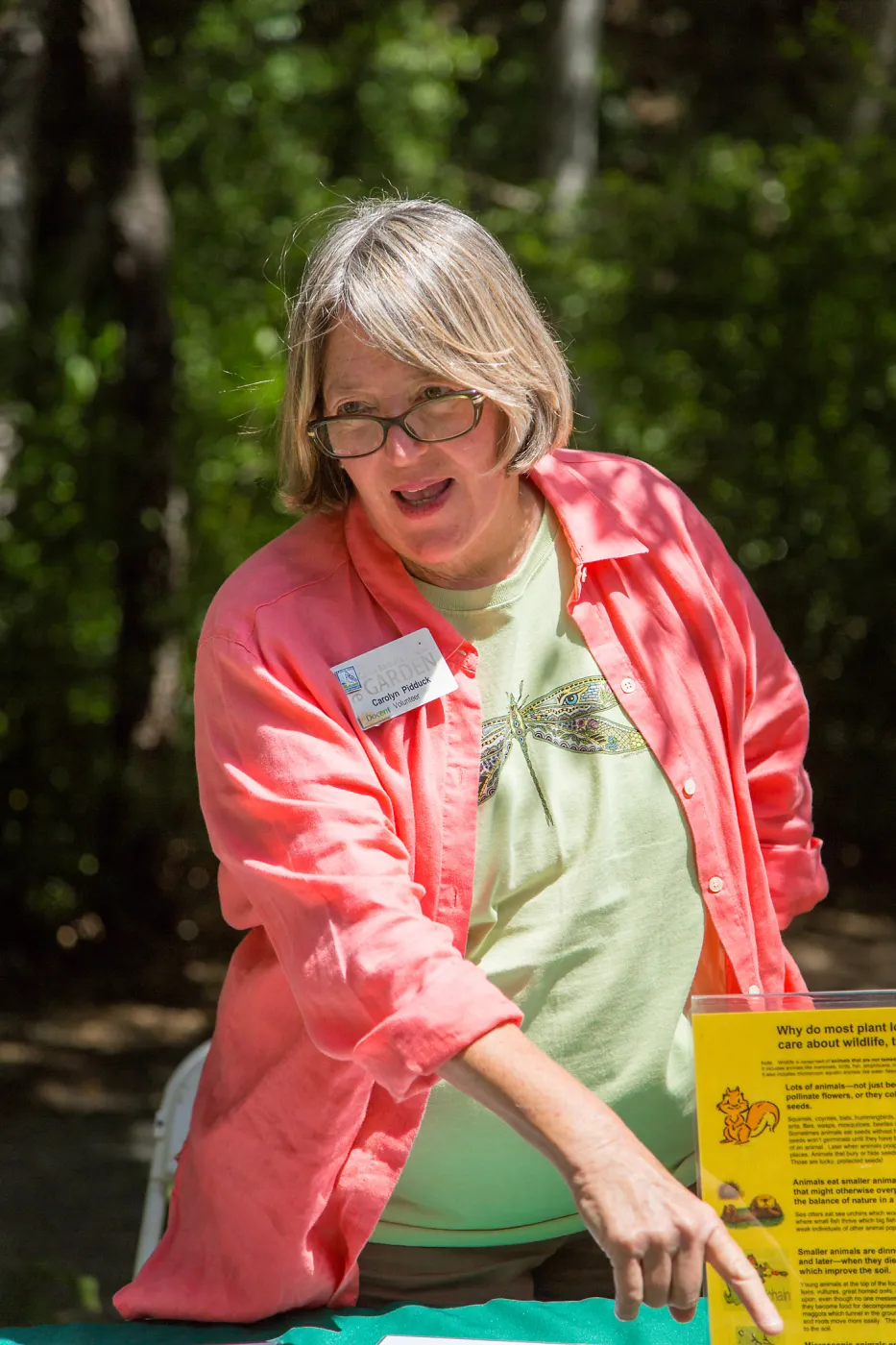 Cultivating the Wild: Native Gardens Tour and 90th Birthday Celebration, Plant-Animal Interaction Display, Carolynn Pidduck