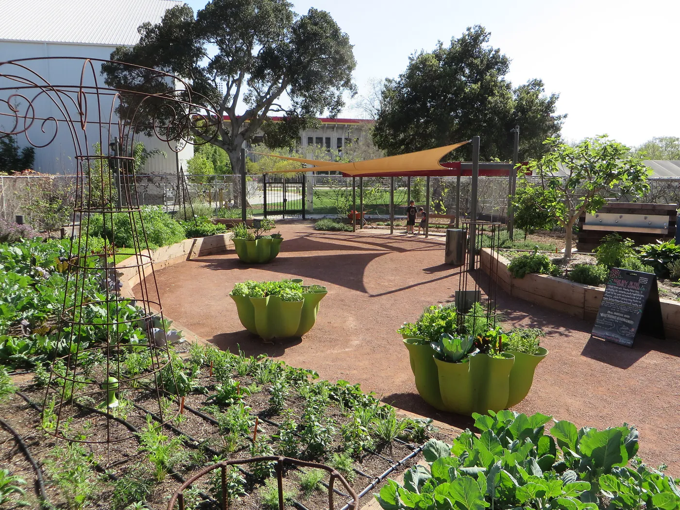 Natural History Museum of Los Angeles, Nature Gardens, Edible Garden