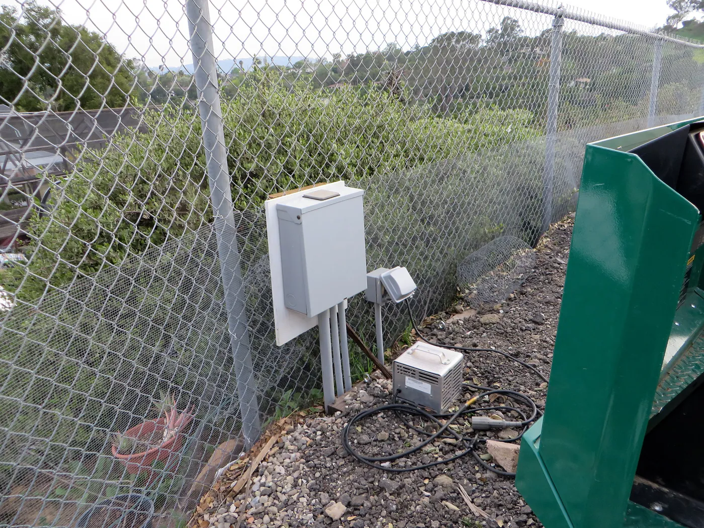 SBBG Electric Cart Charging station