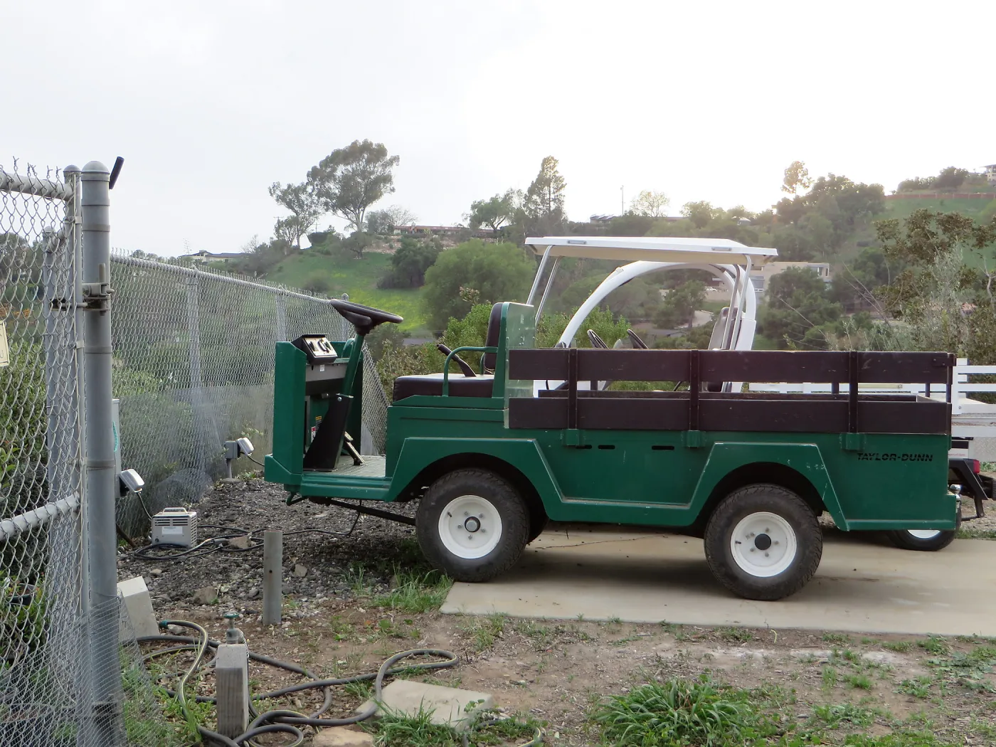SBBG Electric Cart Charging station