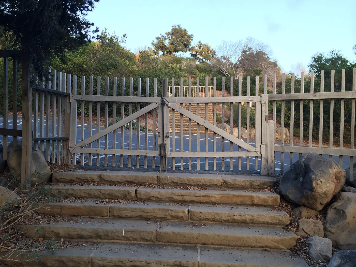 Original entrance gate