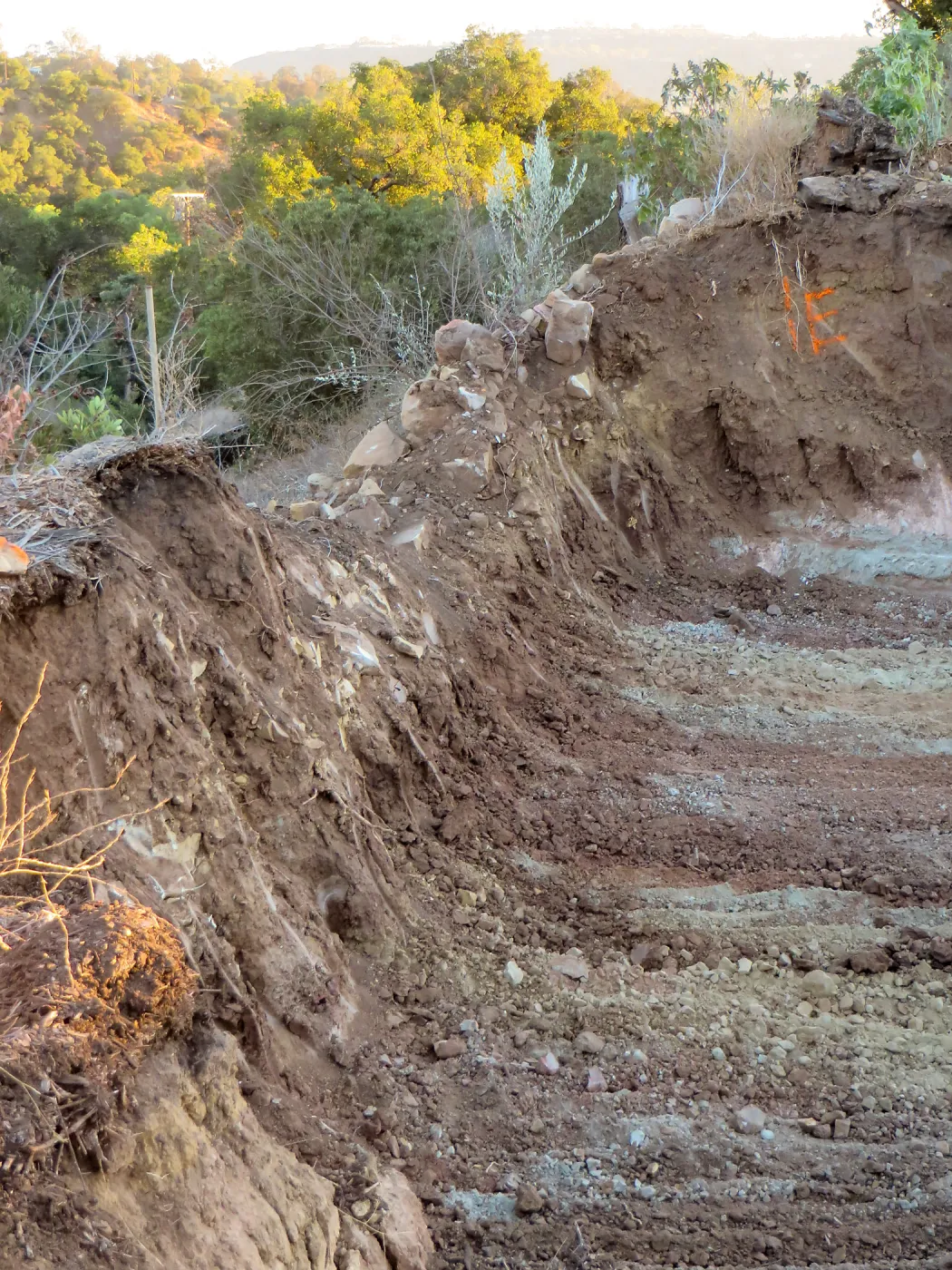 The start of digging at the Pritzlaff Conservation site