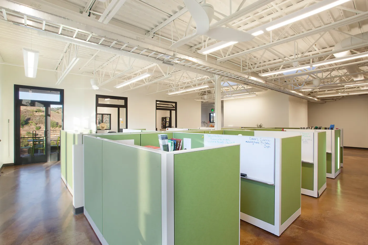Pritzlaff Conservation Center interior, administrative offices
