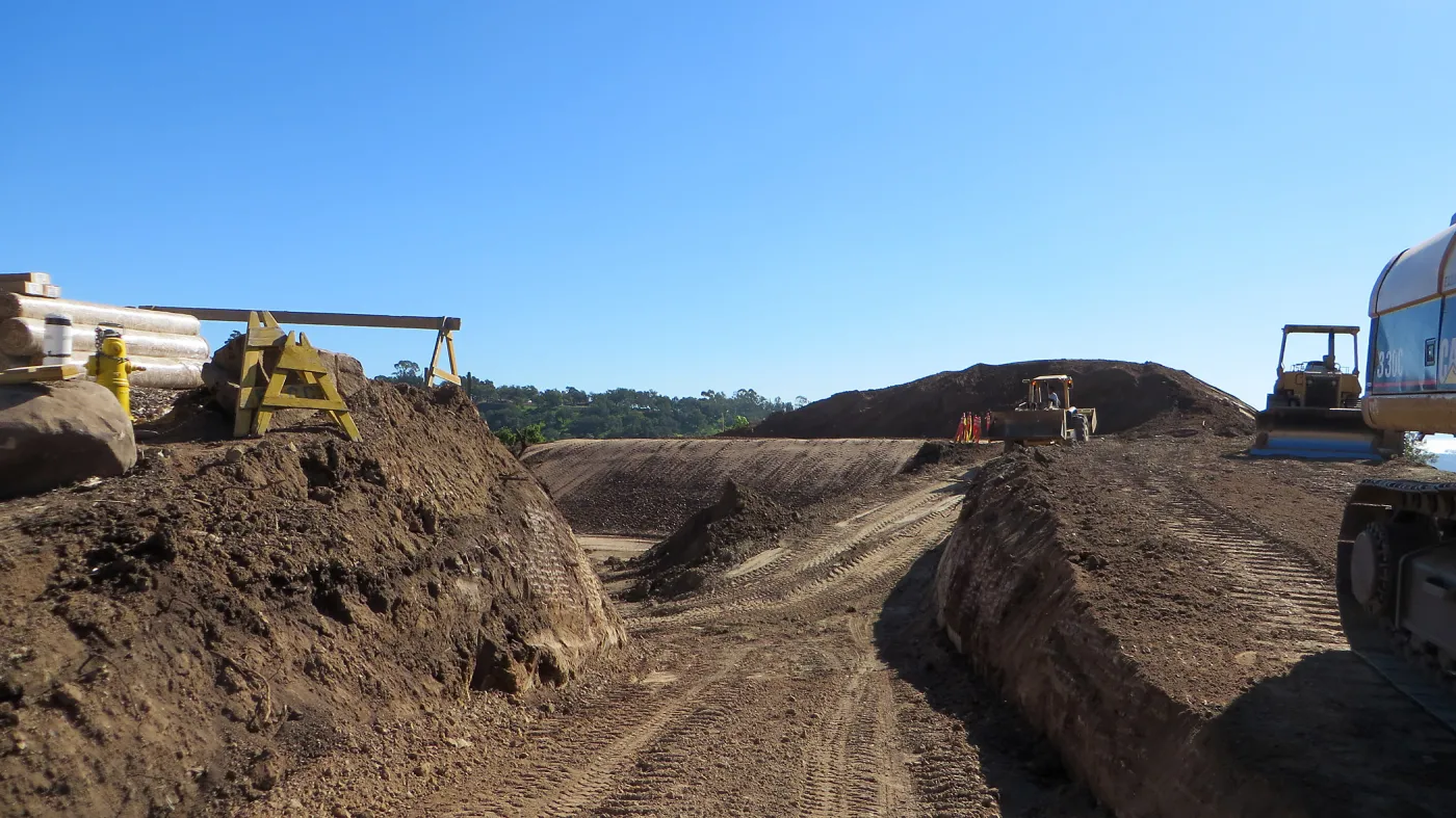 PCC construction, basement