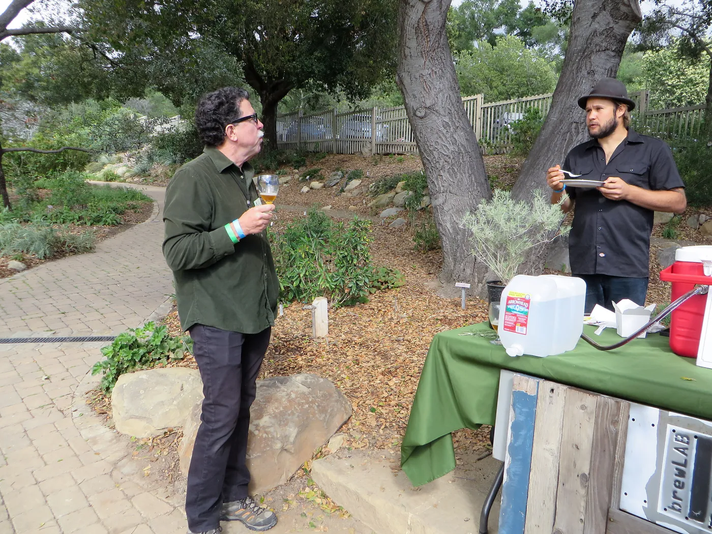 Pat Kelly at SBBG Beer Fest